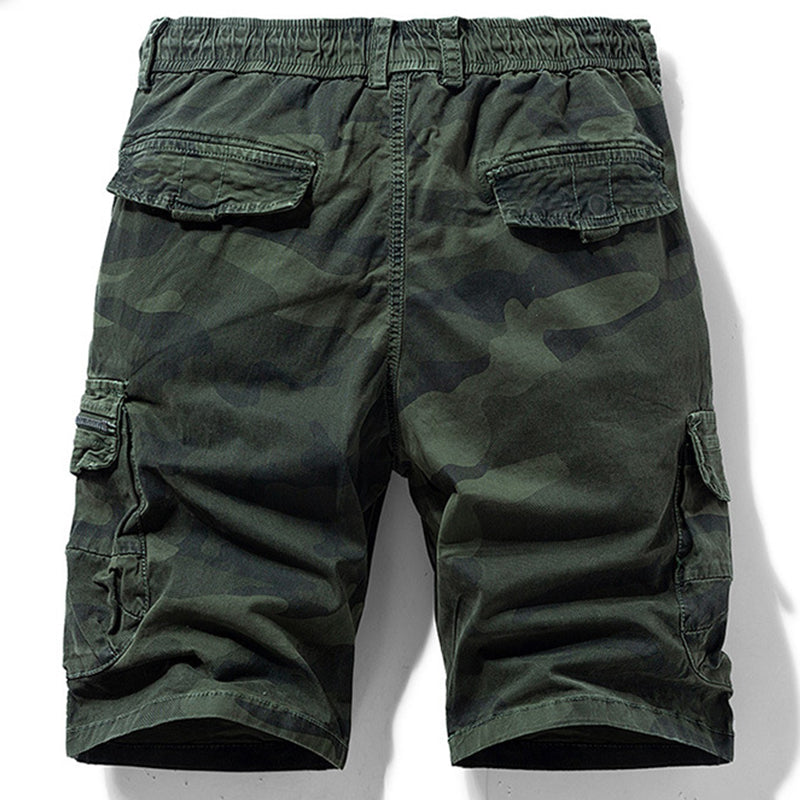 🩳 49% OFF NOW! 🏕️ Men's Casual Elastic Waist Cargo Shorts – Comfortable & practical – 43K+ sold, perfect for outdoor or daily wear 🌿💪✨