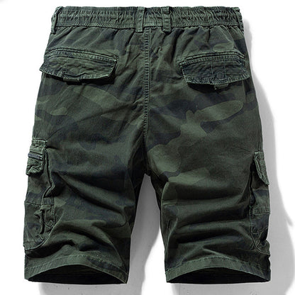 🩳 49% OFF NOW! 🏕️ Men's Casual Elastic Waist Cargo Shorts – Comfortable & practical – 43K+ sold, perfect for outdoor or daily wear 🌿💪✨