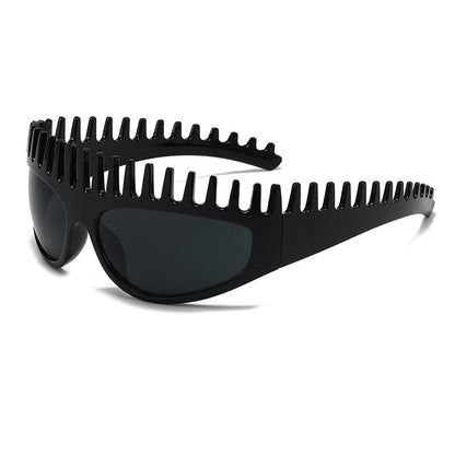 ⏳Limited-time 49% off⏰Creative Comb Frame Square Sunglasses🕶️☀️