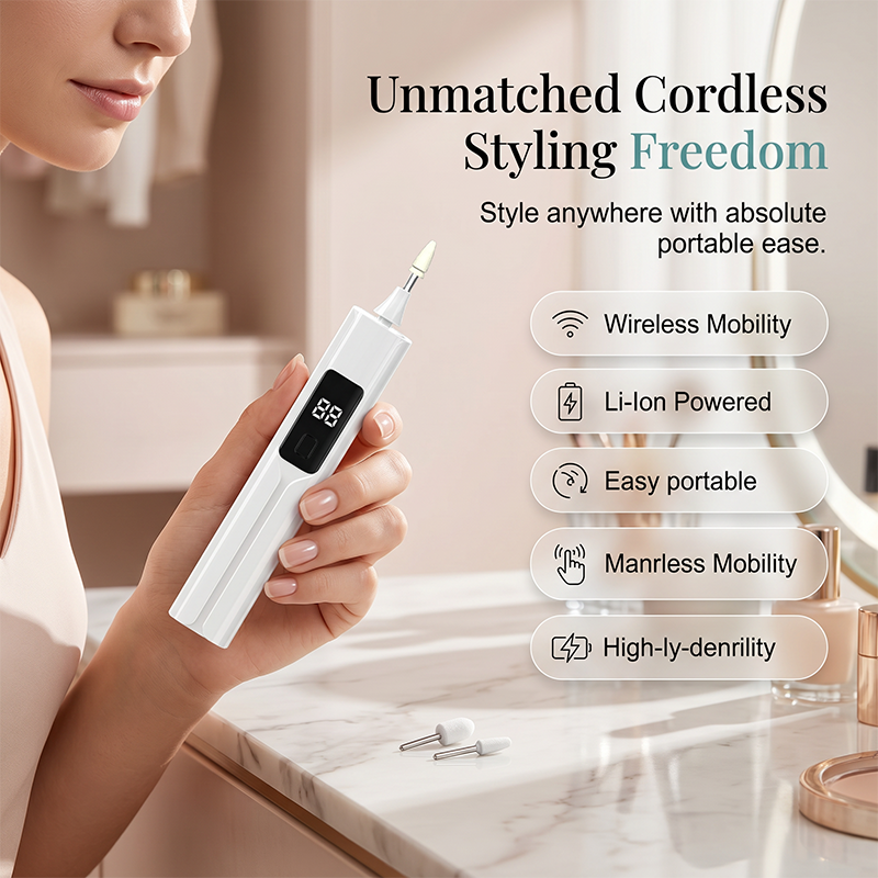 📢 LIMITED TIME 49% OFF! 💅 Professional Electric Nail Drill Kit – Callus Removal, Interchangeable Heads & Smart LED Display ✨