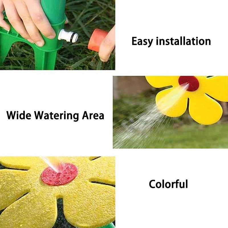 ✨️49% OFF! Boost your courtyard happiness! 360° Rotating Dancing Flower Sprinkler-Funny Dancing Flower Yard Lawn Sprinkler