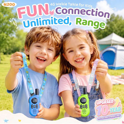 📻 49% OFF NOW! 🔋 Rechargeable Walkie Talkies for Kids – 3km range & clear sound – Perfect for outdoor play or secret missions – easy and fun 👦👧✨🎒