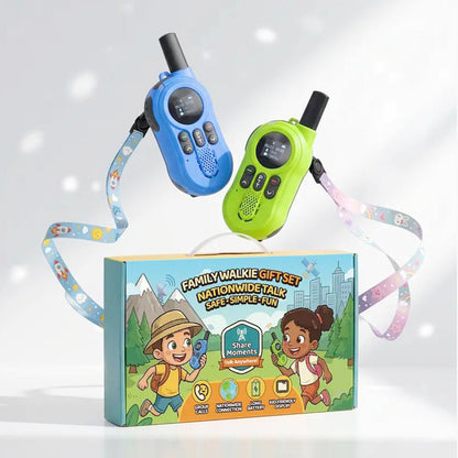 📻 49% OFF NOW! 🔋 Rechargeable Walkie Talkies for Kids – 3km range & clear sound – Perfect for outdoor play or secret missions – easy and fun 👦👧✨🎒
