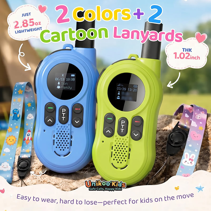 📻 49% OFF NOW! 🔋 Rechargeable Walkie Talkies for Kids – 3km range & clear sound – Perfect for outdoor play or secret missions – easy and fun 👦👧✨🎒