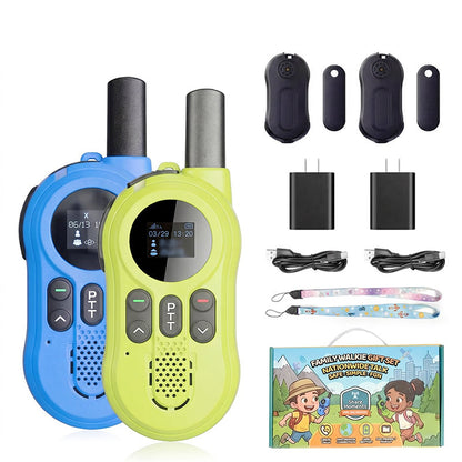 📻 49% OFF NOW! 🔋 Rechargeable Walkie Talkies for Kids – 3km range & clear sound – Perfect for outdoor play or secret missions – easy and fun 👦👧✨🎒