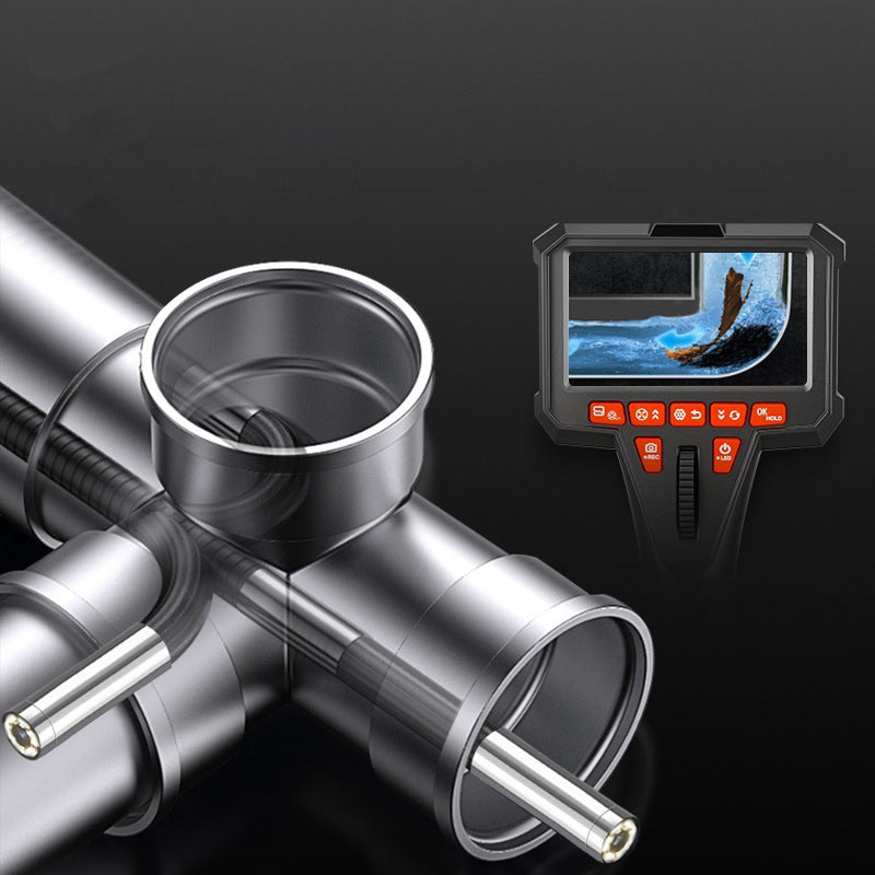 🔧 49% OFF NOW! 📹 6mm Handheld Automotive Endoscope – Articulating Camera, HD Monitor, LED Illumination & Semi-Rigid Cable for Precision Inspection ✨