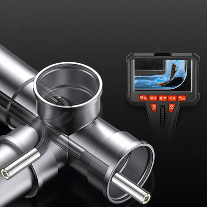 🔧 49% OFF NOW! 📹 6mm Handheld Automotive Endoscope – Articulating Camera, HD Monitor, LED Illumination & Semi-Rigid Cable for Precision Inspection ✨