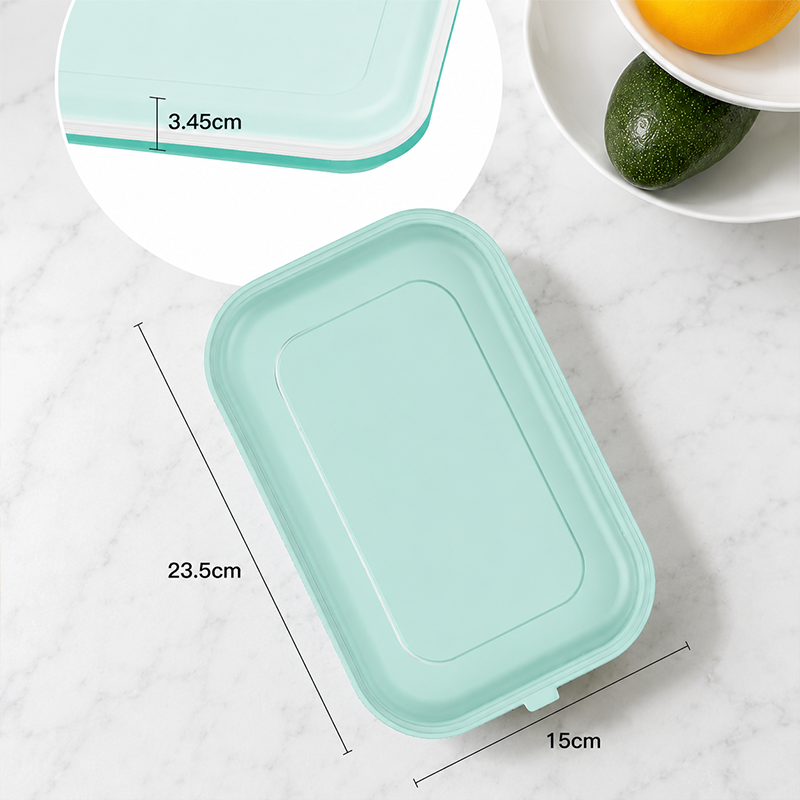 🎉 2026 Sale — Over 26,000 Sold! 💞 Portable Food Grade Silicone Lunch Box – Fresh & Clean 🌸