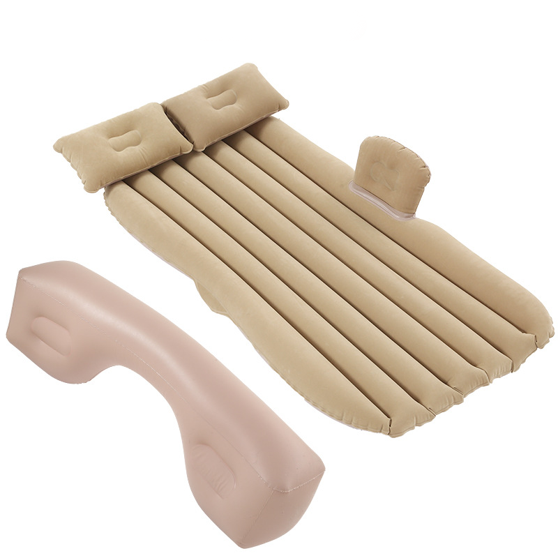 📢📢49% OFF !! ⏰Inflatable Car Air Mattress Travel Bed