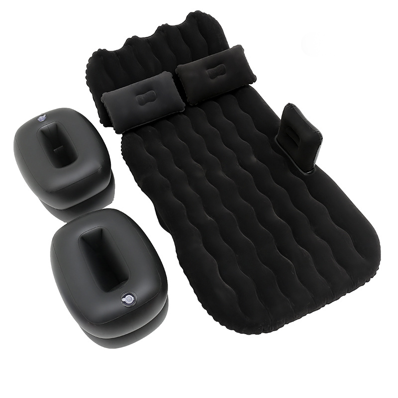 📢📢49% OFF !! ⏰Inflatable Car Air Mattress Travel Bed