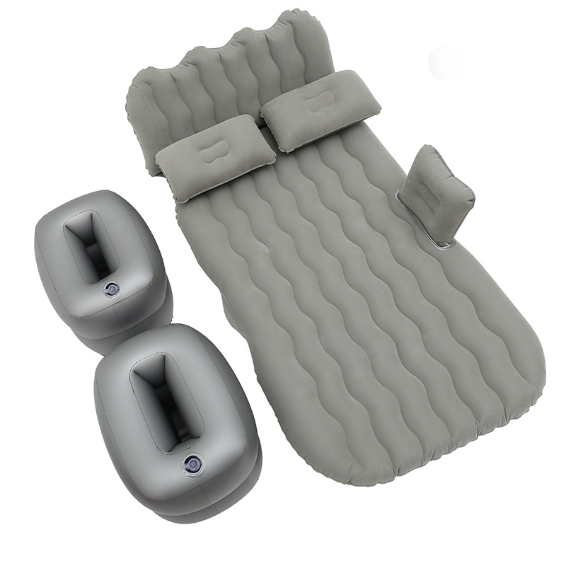 📢📢49% OFF !! ⏰Inflatable Car Air Mattress Travel Bed
