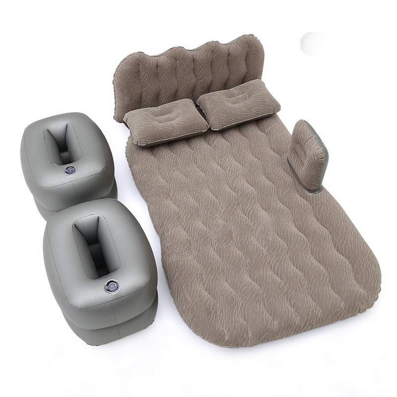📢📢49% OFF !! ⏰Inflatable Car Air Mattress Travel Bed