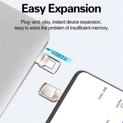 📢📢49% OFF !! ⏰ 【Upgraded】High-Speed Dual Interface USB Flash Drive
