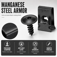 🔩 49% OFF NOW! 🚗 Universal Car Metal U-Type Clips & Screws Set – Heavy-duty, rust-resistant & versatile sizes – Perfect for auto trim, panels & interior repairs 🔧