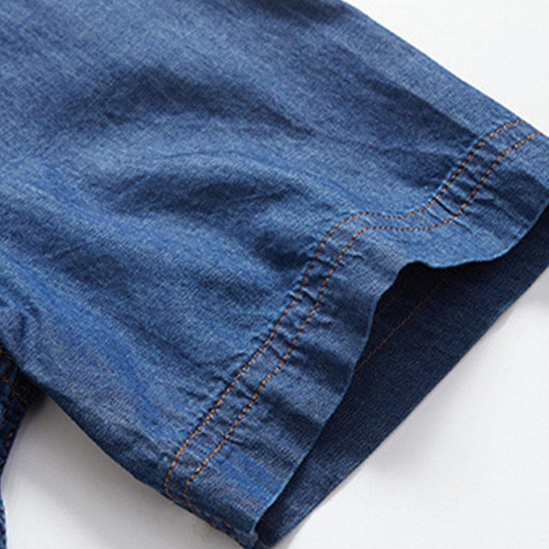 🚨 FINAL HOURS! ⏳ 49% OFF – Built to Last! 👕 Men’s Washed Denim Shirt – Rugged Charm, Effortless Cool 💙
