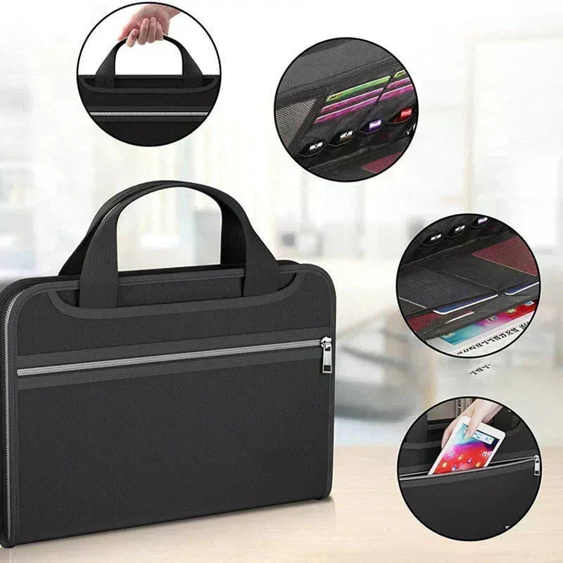 🎉 2026 Sale — Over 21,000 Sold! 💞 Fireproof Accordion File Folder – Ultimate Document Security 🌸
