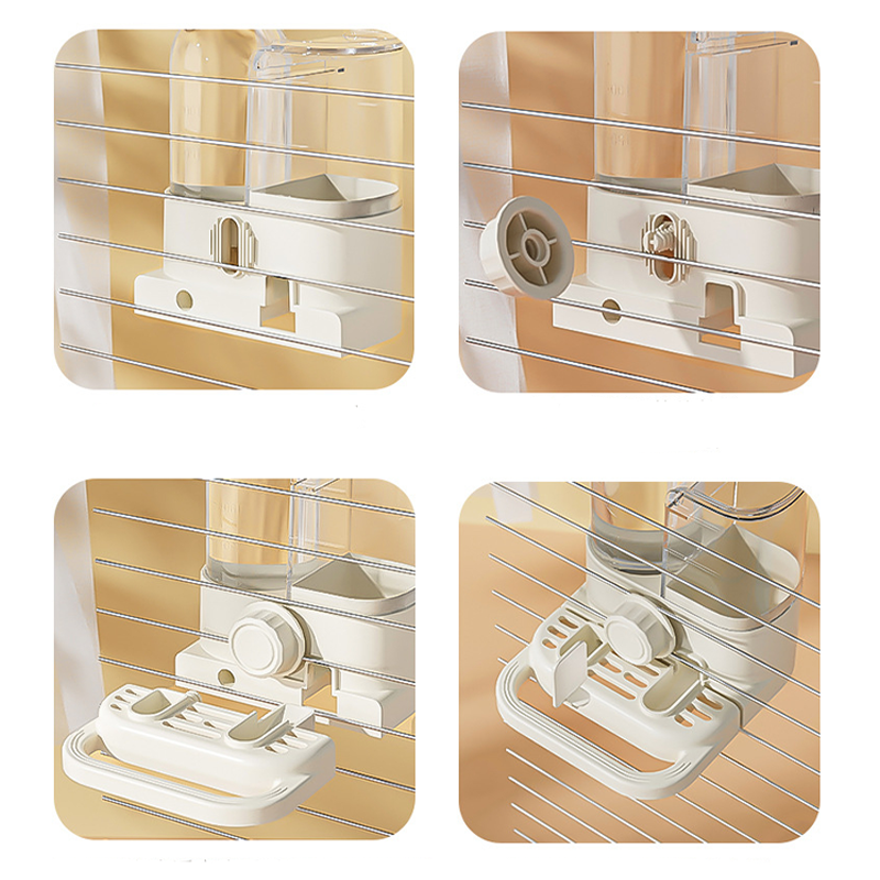 🐦 2-in-1 Automatic Bird Feeder and Waterer for Cage – Space-Saving Design 💧