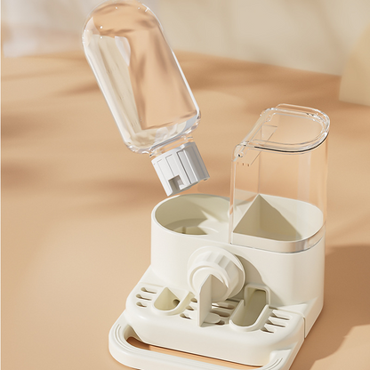 🐦 2-in-1 Automatic Bird Feeder and Waterer for Cage – Space-Saving Design 💧