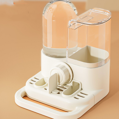 🐦 2-in-1 Automatic Bird Feeder and Waterer for Cage – Space-Saving Design 💧