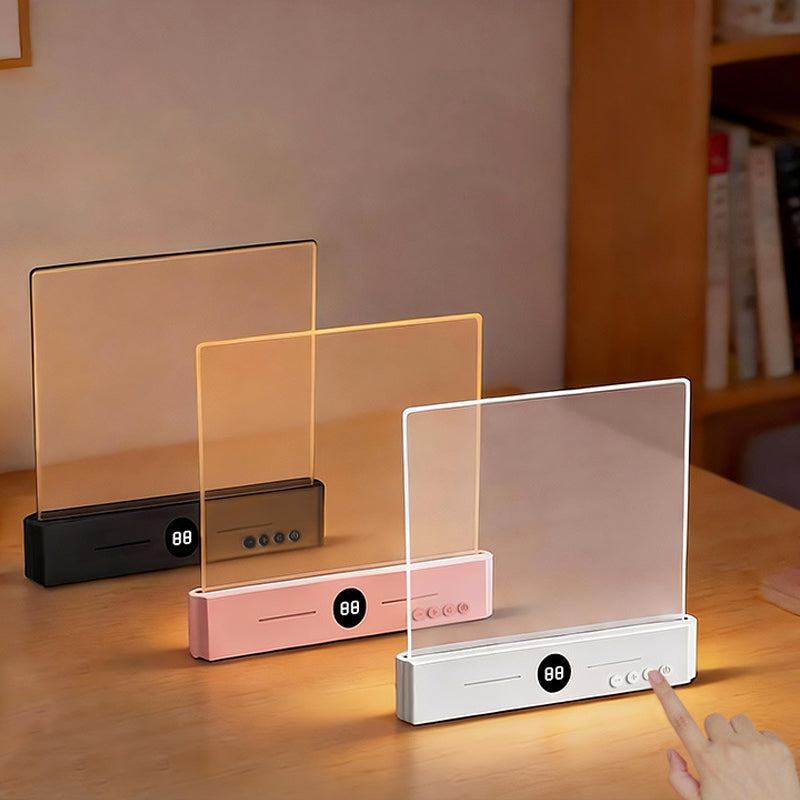 LED Panel Reading Light with 3 Colours & Timer 💡 Your Personal Book Nook Glow – Set the Mood, Set the Timer, Drift Off in Peace ✨