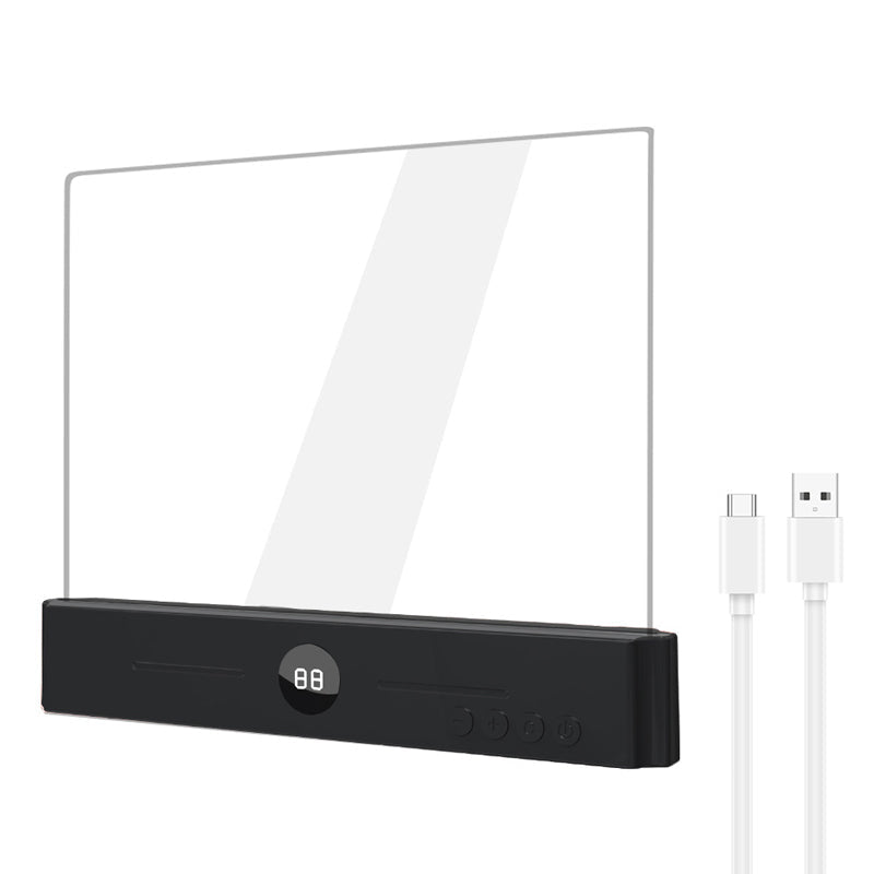 LED Panel Reading Light with 3 Colours & Timer 💡 Your Personal Book Nook Glow – Set the Mood, Set the Timer, Drift Off in Peace ✨
