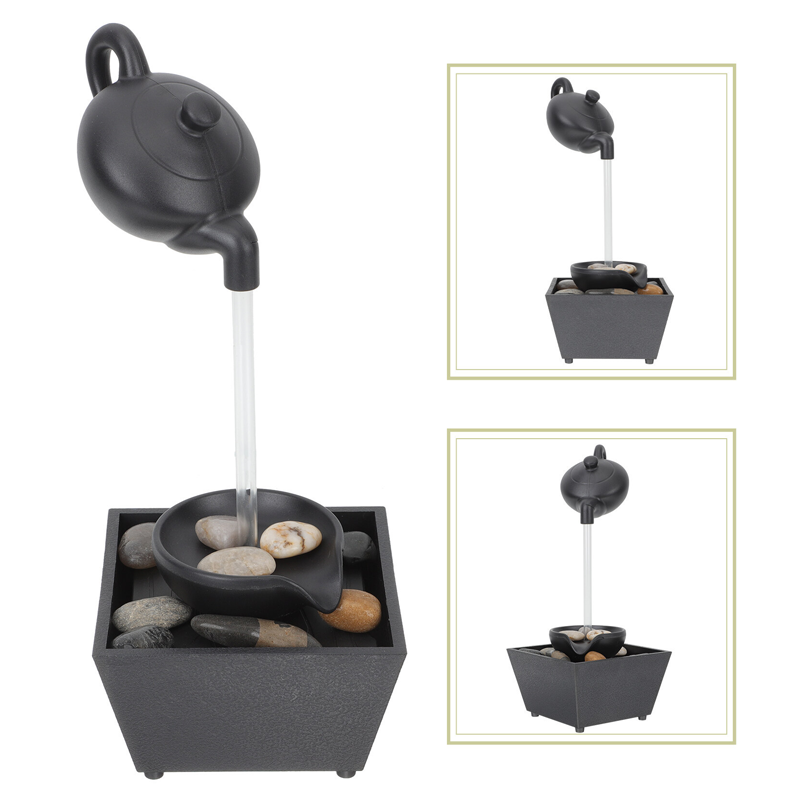 📢📢42% OFF !! ⏰Floating Illusion Teapot Water Fountain Decor