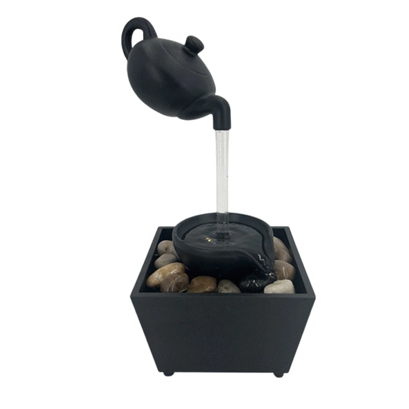 📢📢42% OFF !! ⏰Floating Illusion Teapot Water Fountain Decor