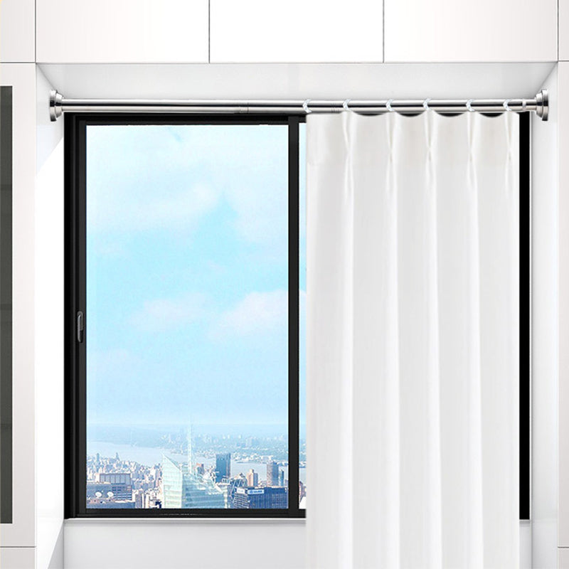 🧥49% OFF NOW! Adjustable No‑Drill Tension Rod, 70‑100cm Spring Tension Clothes Hanging Rod, No‑Damage Non‑Slip Closet Curtain Rod, Max 15KG Load for Wardrobe, Bathroom