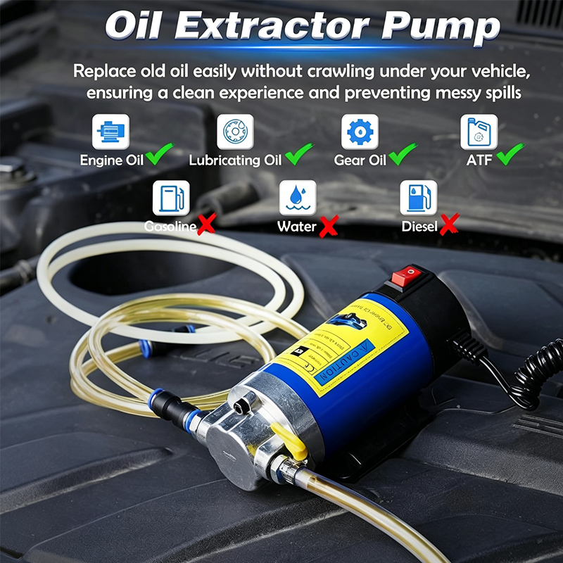 ⛽ 49% OFF NOW! 🔧 Portable Oil Transfer Pump – Pure Copper Motor, Durable Build & Compact Design – For Engine Oil & Fluids 🚗
