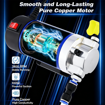 ⛽ 49% OFF NOW! 🔧 Portable Oil Transfer Pump – Pure Copper Motor, Durable Build & Compact Design – For Engine Oil & Fluids 🚗