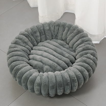 Ultra-Soft Round Calming Cat & Dog Bed 🐾 Curl Up, Calm Down – A Cosy Hug in Bed Form ✨