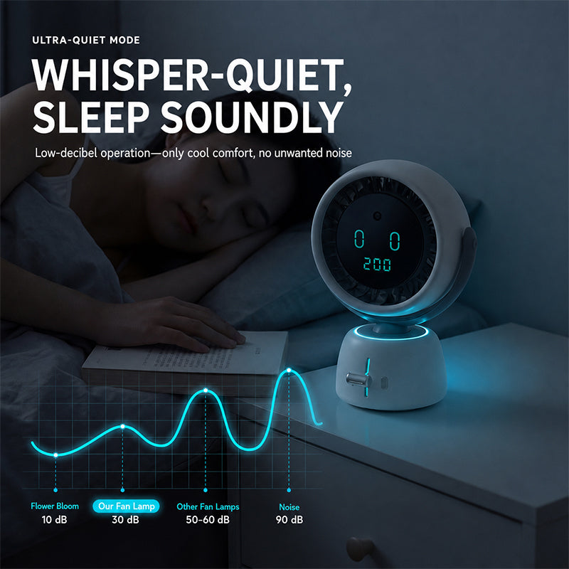 🏆SUMMER SPECIAL🌬️Smart Face Tracking Desktop Fan