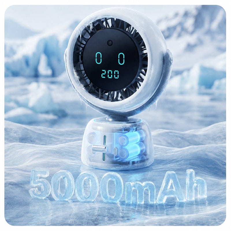 🏆SUMMER SPECIAL🌬️Smart Face Tracking Desktop Fan