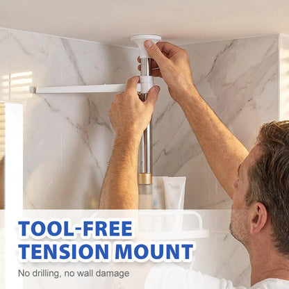 🏆 LIMITED-TIME 49% OFF! ✨Careluxpro Adjustable Telescopic Corner Shower Caddy🚿