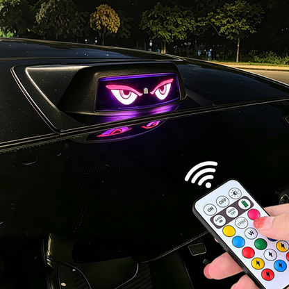 🎉 2026 Sale — Over 44,000 Sold! 🚗 Solar Warning Roof Light – 3 Eye Styles Remote Control 😈
