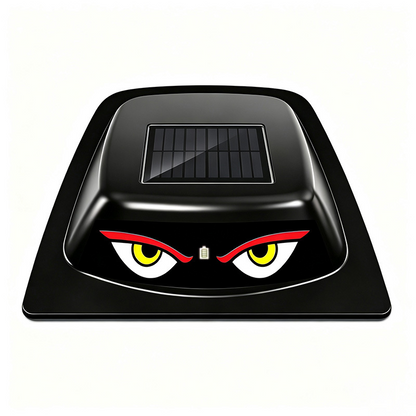 🎉 2026 Sale — Over 44,000 Sold! 🚗 Solar Warning Roof Light – 3 Eye Styles Remote Control 😈