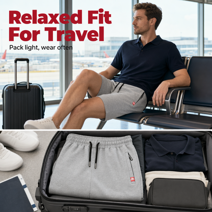 🩳 49% OFF NOW! 🏖️ Men's Casual Drawstring 3/4 Shorts – Breathable fabric, adjustable waist & relaxed fit – Perfect for summer, sports & lounging ☀️