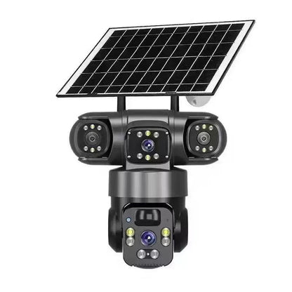 🥳2026 HOT SALE🥳💞50K+ SOLD!☀️📹 49% OFF! Solar-Powered Multi-Angle Security Camera – 360° PTZ, full‑color night vision & motion alerts. No wiring, no electric bills – monitor your home from anywhere! 🏡✨