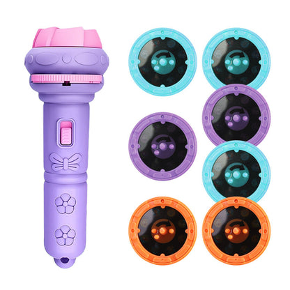 📢📢49% OFF !! ⏰Early Education Projector Torch for Kids 🔦 Click, Project & Learn – A Pocket-Sized Nighttime Adventure ✨