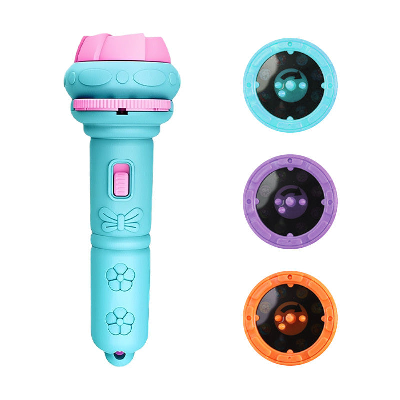 📢📢49% OFF !! ⏰Early Education Projector Torch for Kids 🔦 Click, Project & Learn – A Pocket-Sized Nighttime Adventure ✨