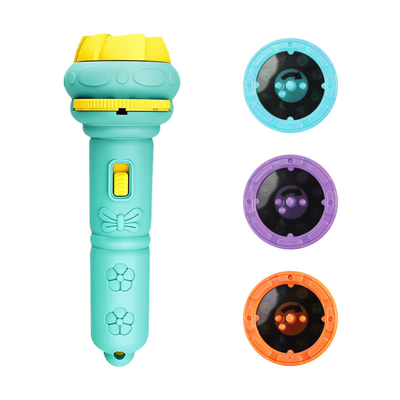 📢📢49% OFF !! ⏰Early Education Projector Torch for Kids 🔦 Click, Project & Learn – A Pocket-Sized Nighttime Adventure ✨