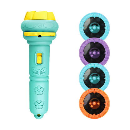 📢📢49% OFF !! ⏰Early Education Projector Torch for Kids 🔦 Click, Project & Learn – A Pocket-Sized Nighttime Adventure ✨
