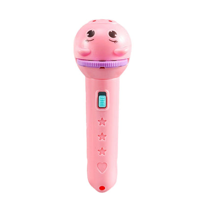 📢📢49% OFF !! ⏰Early Education Projector Torch for Kids 🔦 Click, Project & Learn – A Pocket-Sized Nighttime Adventure ✨