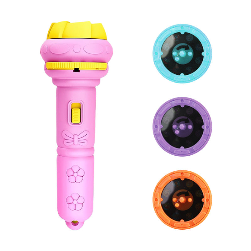 📢📢49% OFF !! ⏰Early Education Projector Torch for Kids 🔦 Click, Project & Learn – A Pocket-Sized Nighttime Adventure ✨
