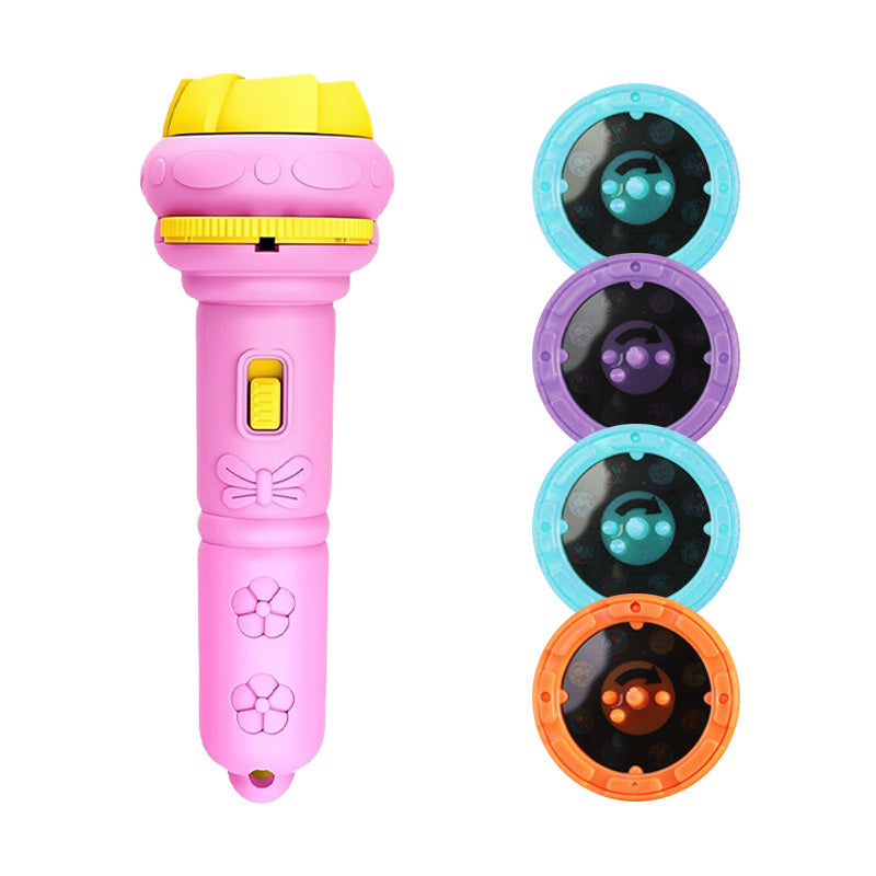 📢📢49% OFF !! ⏰Early Education Projector Torch for Kids 🔦 Click, Project & Learn – A Pocket-Sized Nighttime Adventure ✨