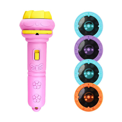 📢📢49% OFF !! ⏰Early Education Projector Torch for Kids 🔦 Click, Project & Learn – A Pocket-Sized Nighttime Adventure ✨