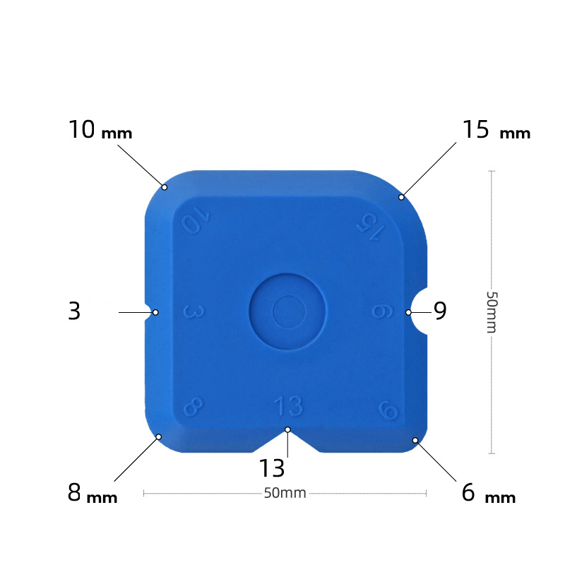 📢📢49% OFF !! ⏰5-Piece Caulking Tool Kit PVC Grout Scraper Set for Kitchen Bathroom
