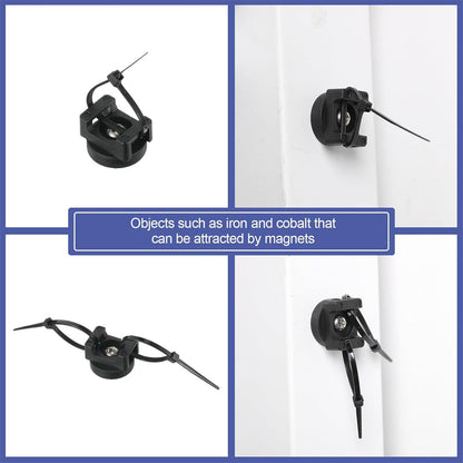 🏆LAST DAY 49% OFF⚙️Magnetic Cable Tie Mount Base