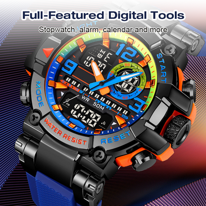 📢📢52% OFF !!!⏰Multifunctional Waterproof LED Digital Watch