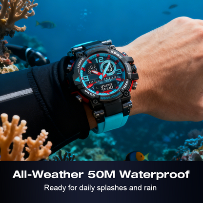 📢📢52% OFF !!!⏰Multifunctional Waterproof LED Digital Watch